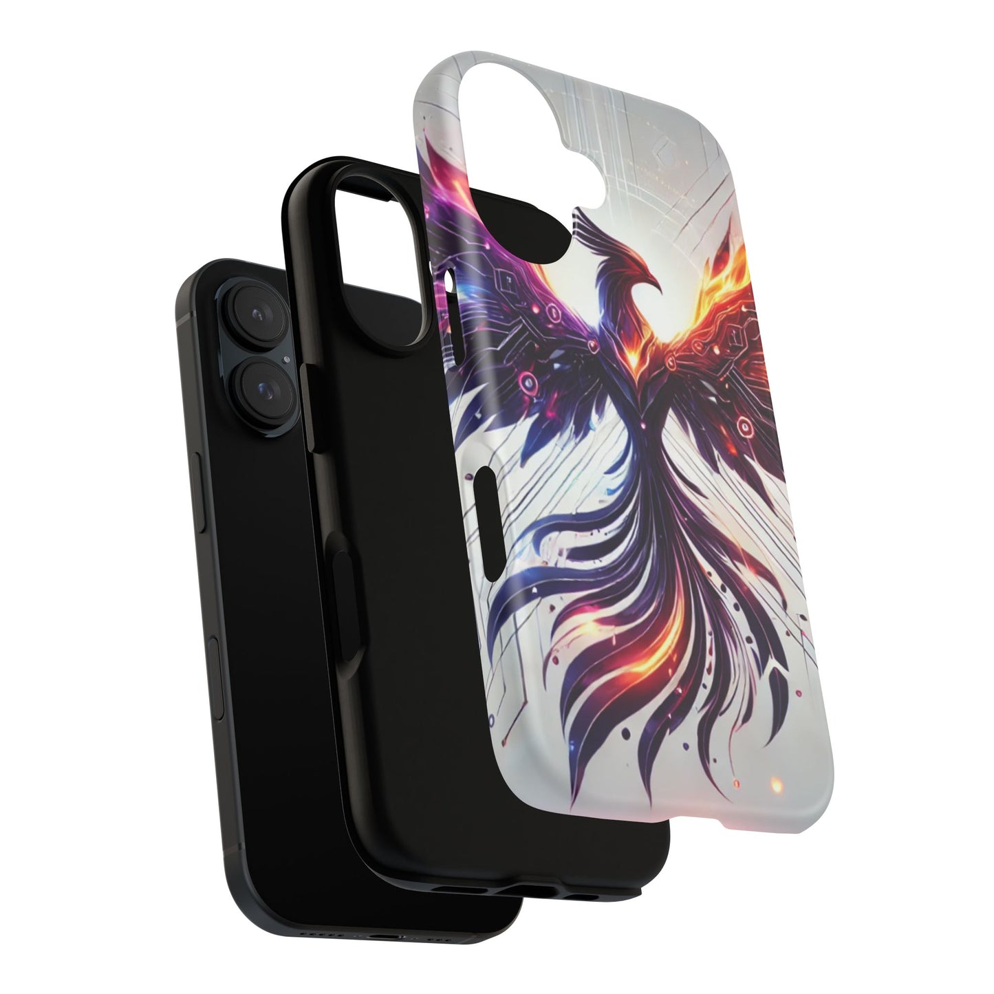 Phoenix Design Phone Case - Tough and Stylish Protection