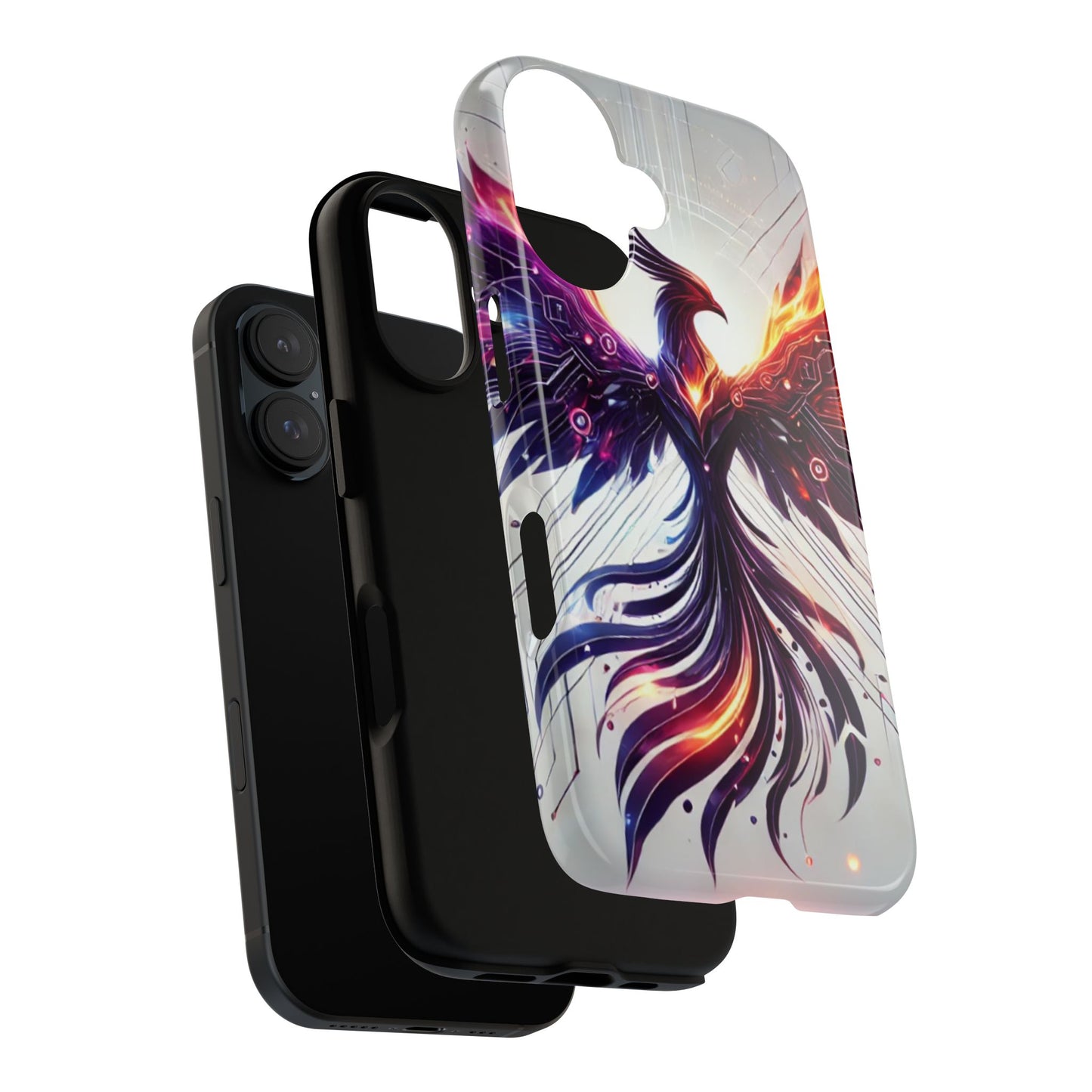Phoenix Design Phone Case - Tough and Stylish Protection