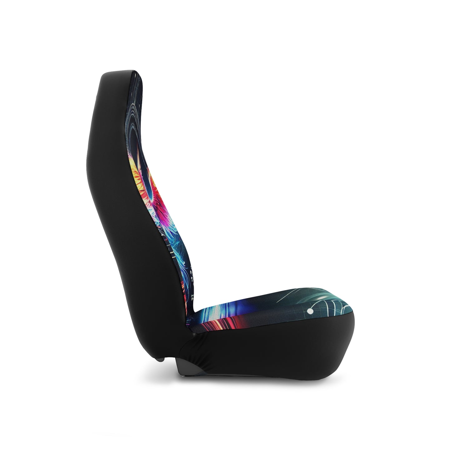 Vibrant Phoenix Car Seat Covers - Colorful Protection for Your Vehicle