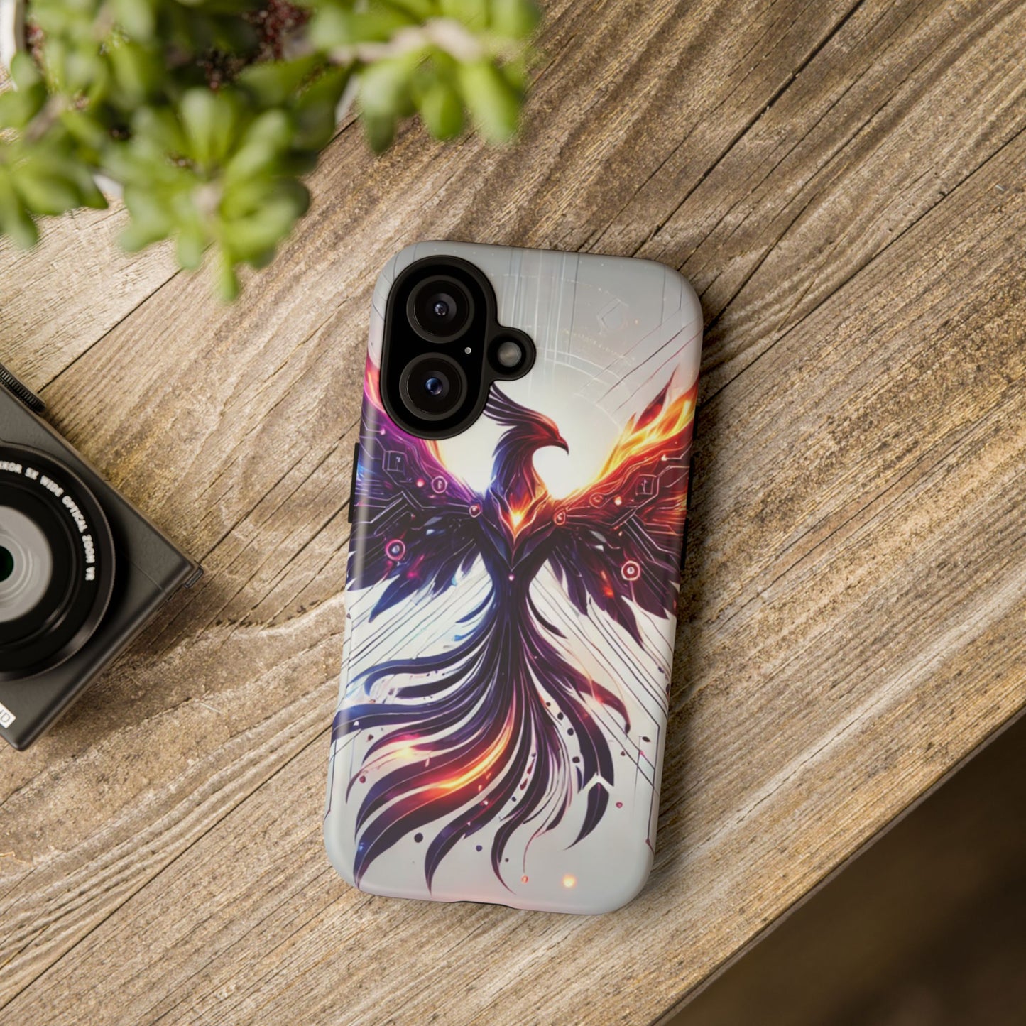 Phoenix Design Phone Case - Tough and Stylish Protection
